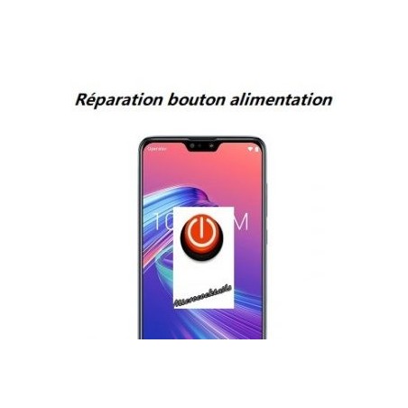 Réparation bouton alimentation power Zenfone Max Pro M2 ZB631KL