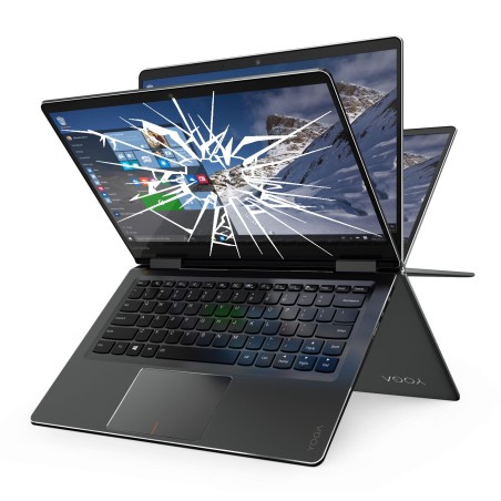 Réparation écran cassé vitre fissurée Lenovo YOGA 710-14IKB