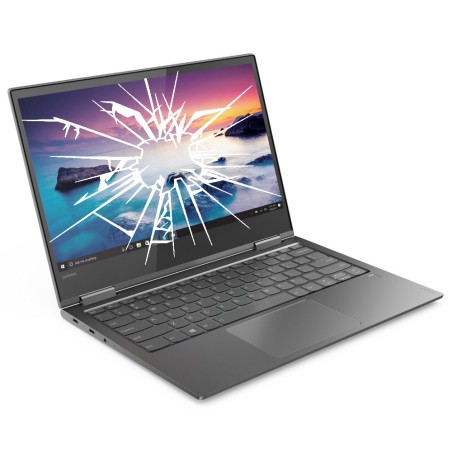 Réparation écran cassé vitre fissurée Lenovo YOGA 730-13IKB