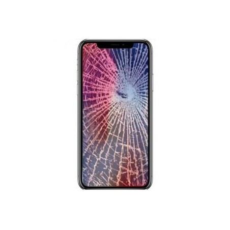 Réparation écran cassé vitre fissurée iPhone XR