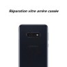 Réparation vitre arrière cassée Samsung Galaxy S10e