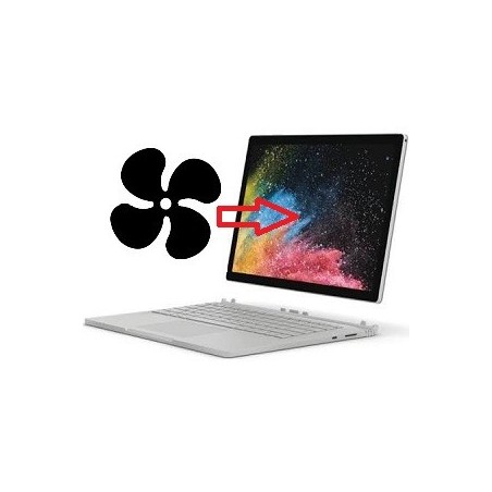 Réparation ventilateur MicroSoft SurfaceBook 2 15"