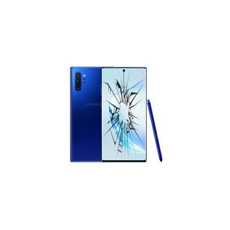 Réparation écran cassé vitre fissurée Galaxy Note 10 Plus