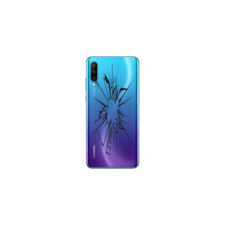 Réparation vitre arrière cassée Huawei P30 Lite